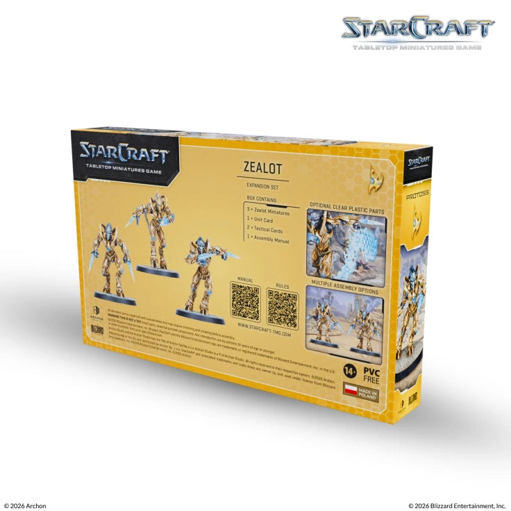 STARCRAFT PROTOSS ZEALOT