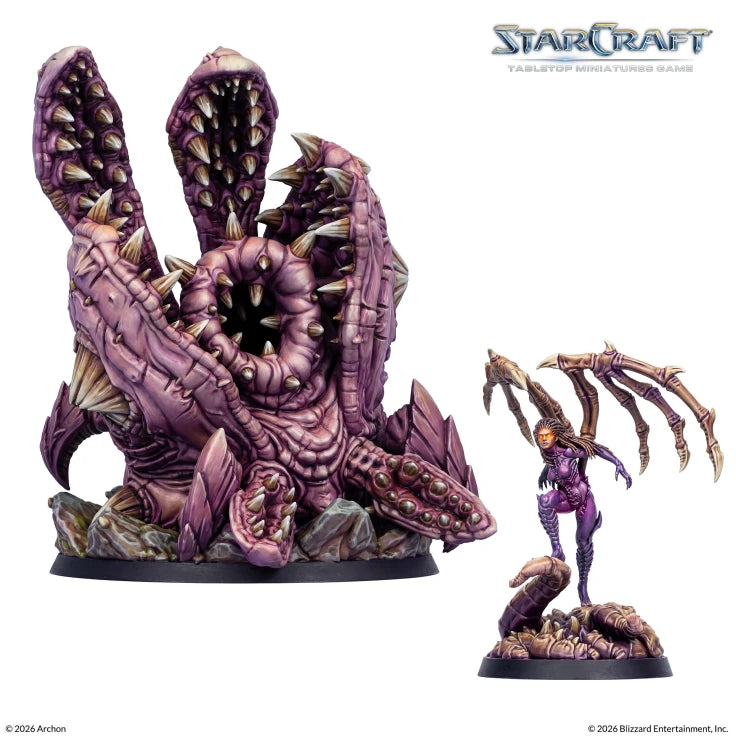 STARCRAFT ZERG KERRIGAN AND OMEGA WORM