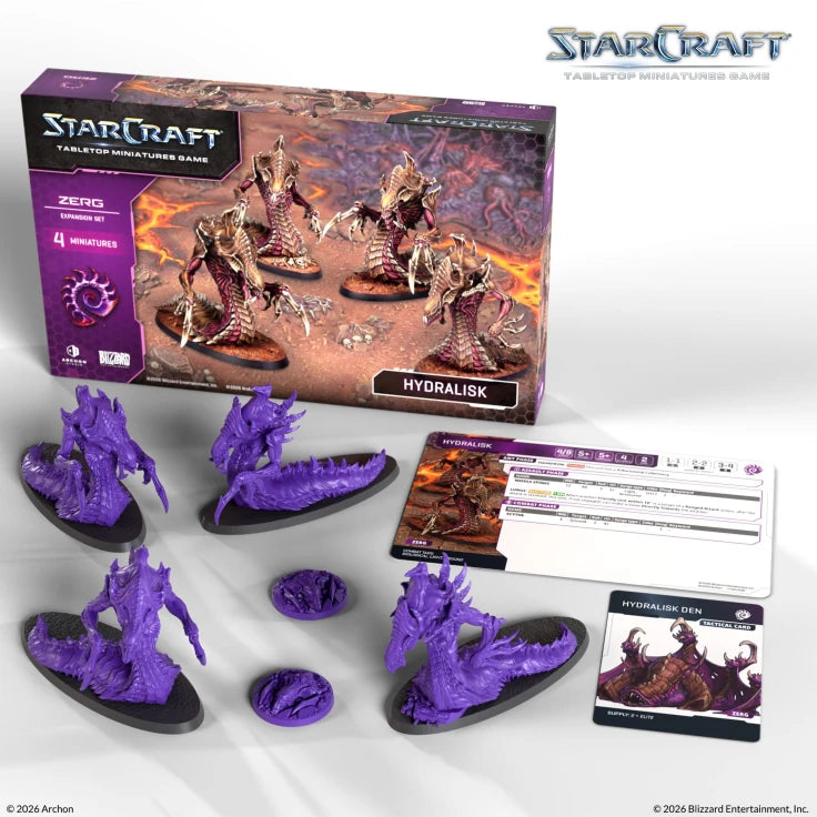 STARCRAFT ZERG HYDRALISK