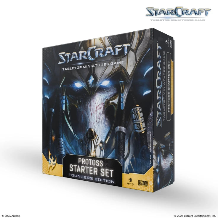 STARCRAFT PROTOSS STARTER SET FOUNDERS EDITION