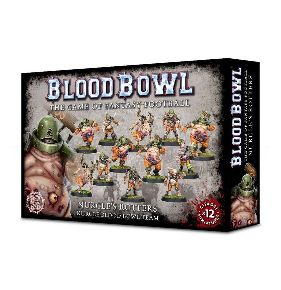 LES ROTTERS DE NURGLE - L'ÉQUIPE DE BLOOD BOWL DE NURGLE