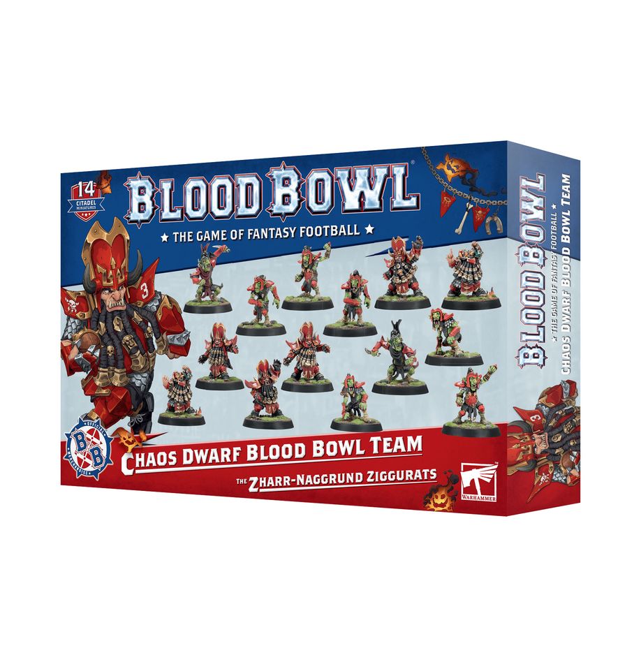 Équipe de Blood Bowl des Nains du Chaos : les Ziggourats de Zharr-Naggrund