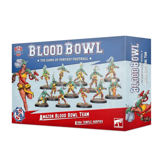 AMAZON BLOOD BOWL TEAM: KARA TEMPLE HARPIES