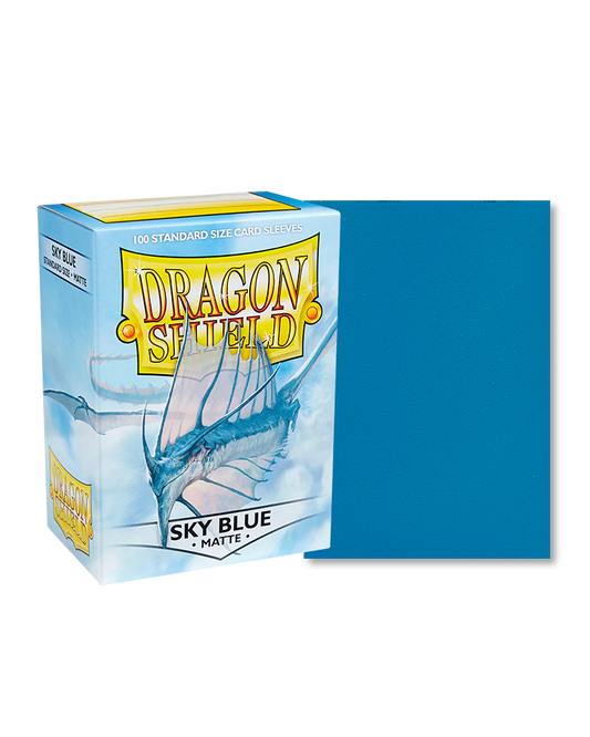 Dragon Shield - 100ct Standard Size - Sky Blue Matte