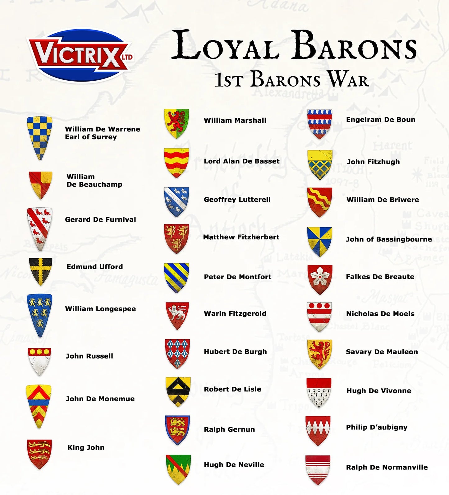 Loyal Barons Shield & Flag Transfers 13