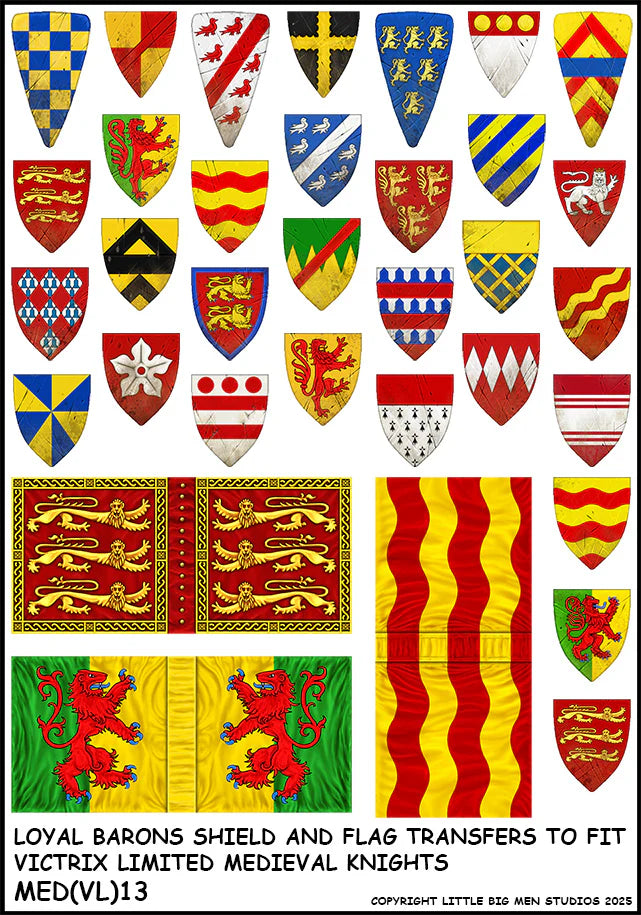 Loyal Barons Shield & Flag Transfers 13