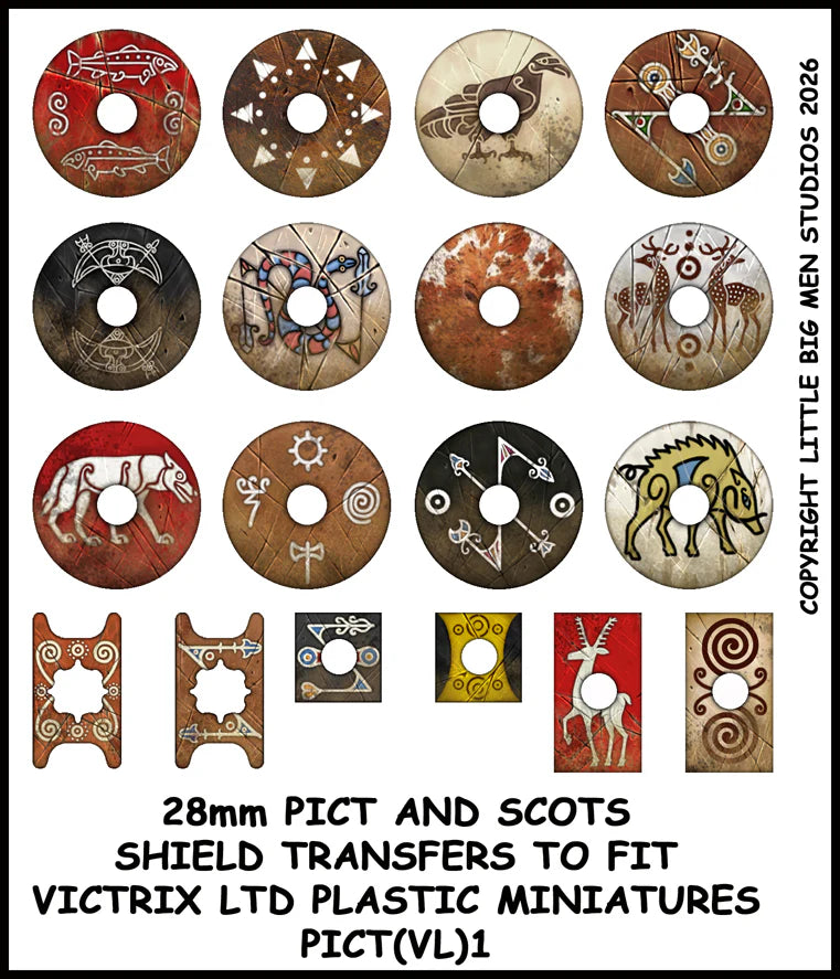 Pict and Scots Shield Designs PICT 1