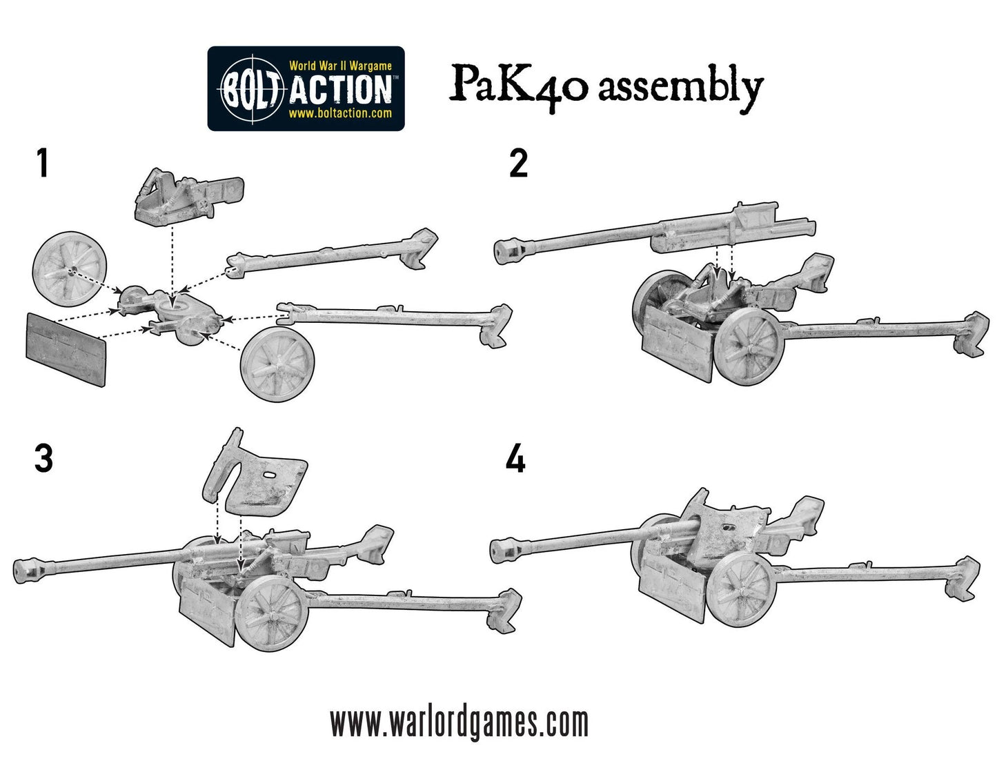 German Heer 75mm Pak 40 anti-tank gun (Winter)