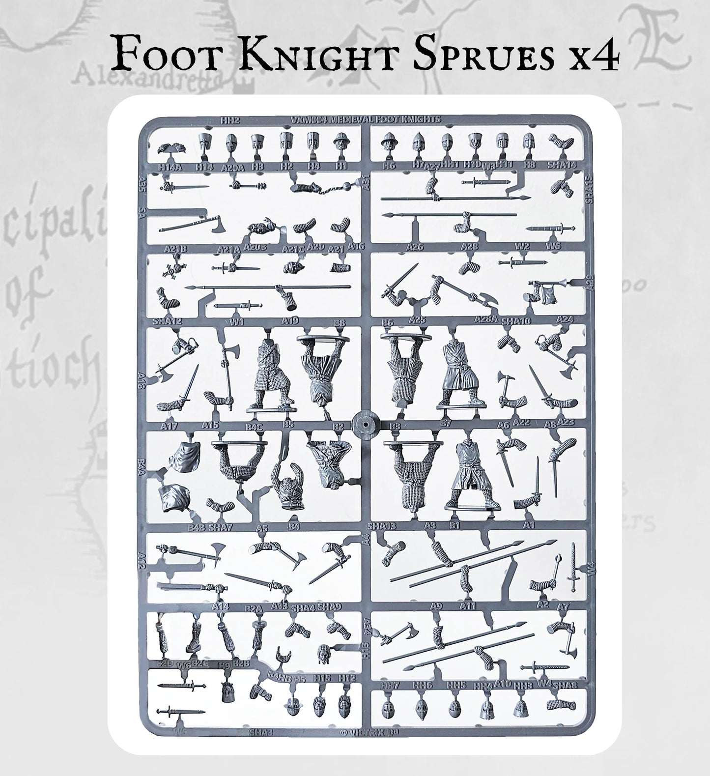 Medieval Foot Knights