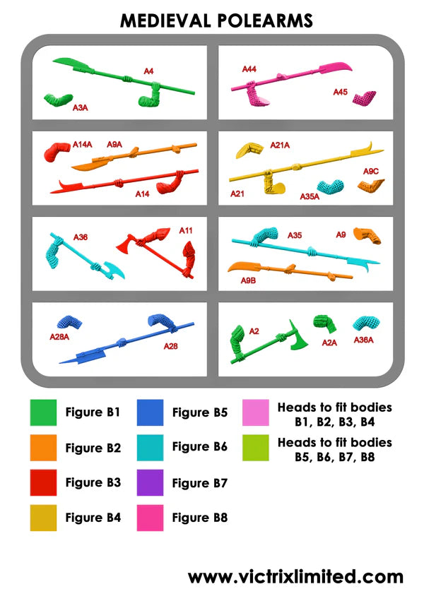 Medieval Foot Sergeants - Victrix