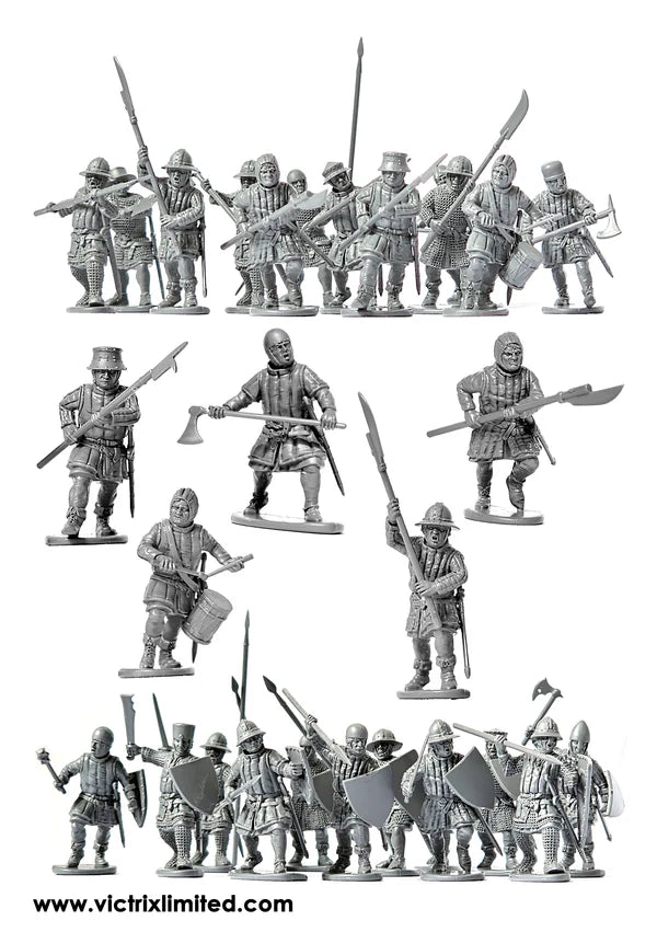 Medieval Foot Sergeants - Victrix