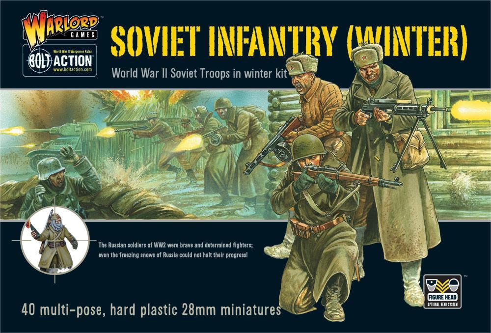 Coffret plastique de l'infanterie d'hiver soviétique