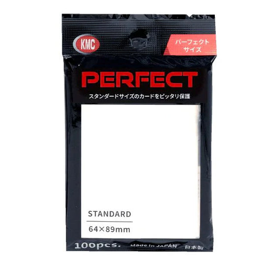 KMC Standard "Perfect Size" (Perfect Fit) 100ct Sleeves - Topload