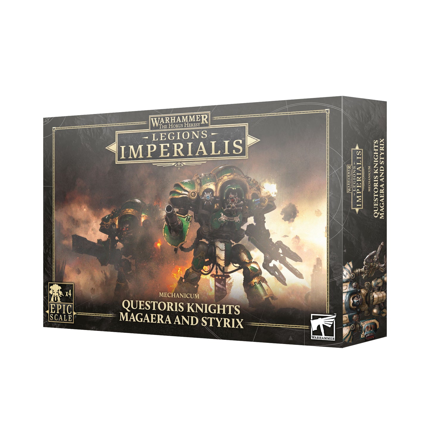 Legions Imperialis : Chevaliers Mechanicum Questoris Magaera et Styrix