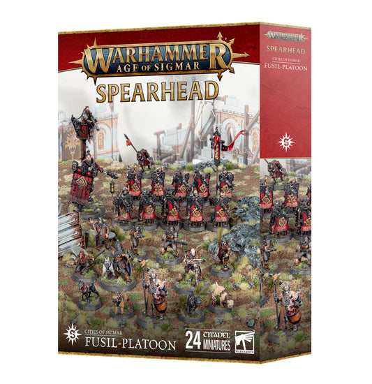 Fer de lance : Cités de Sigmar – Peloton de fusiliers