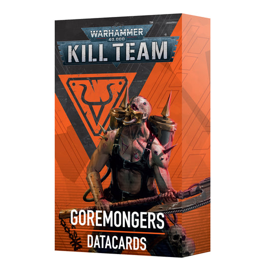 KILL TEAM : CARTES DE DONNÉES GOREMONGERS