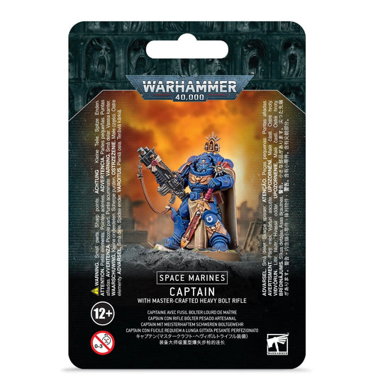 Captain in Gravis Armour with Master-crafted Heavy Bolt Rifle
