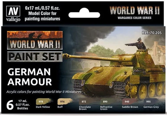 VALLEJO: MODEL COLOR WARGAME GERMAN ARMOUR
