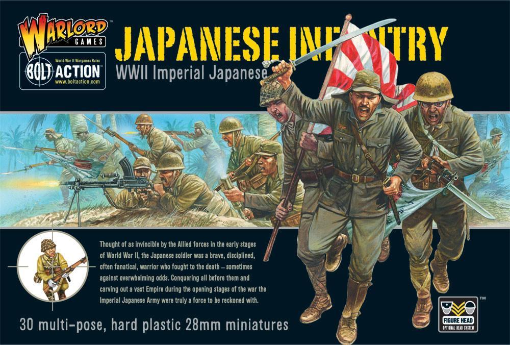 Coffret plastique d'infanterie impériale japonaise