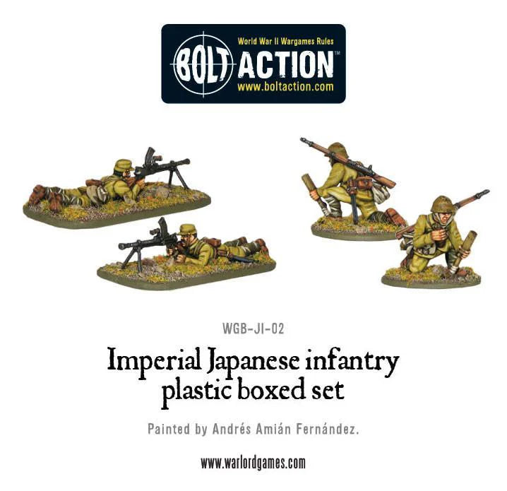Coffret plastique d'infanterie impériale japonaise