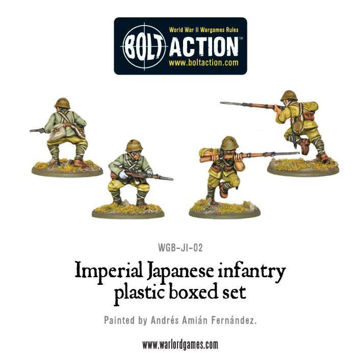 Coffret plastique d'infanterie impériale japonaise