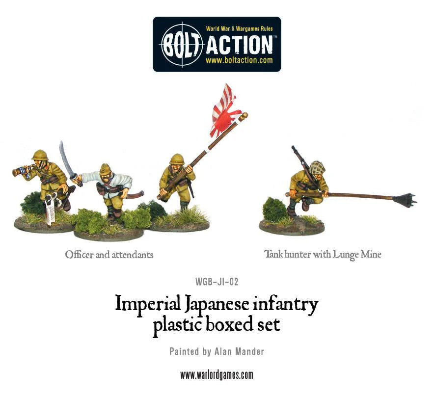 Coffret plastique d'infanterie impériale japonaise