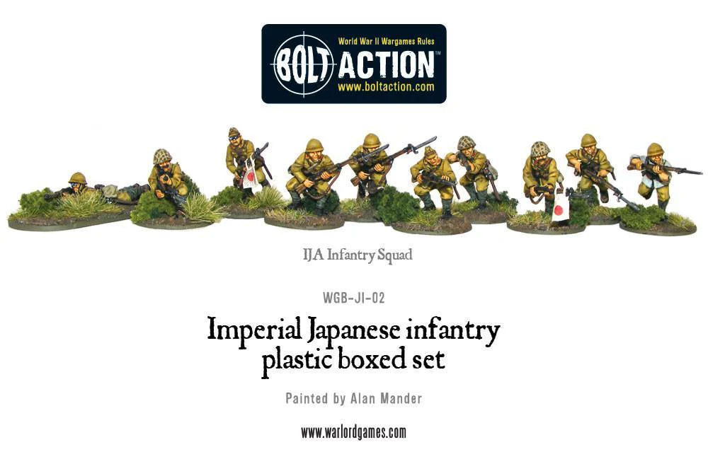 Coffret plastique d'infanterie impériale japonaise