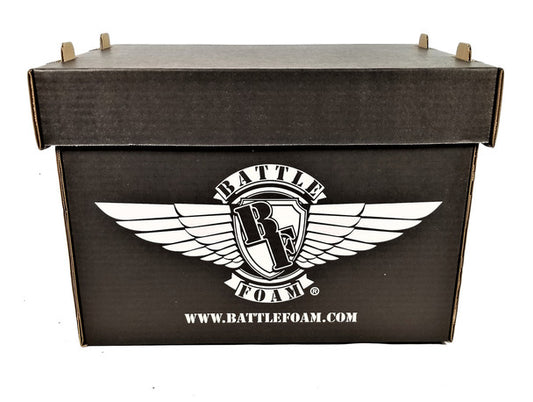 Battle Foam Large Stacker Box Empty - Black (BF-LSBB-BE)