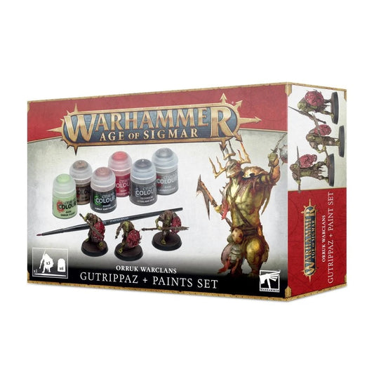 Orruk Warclans Gutrippaz + Ensemble de peintures