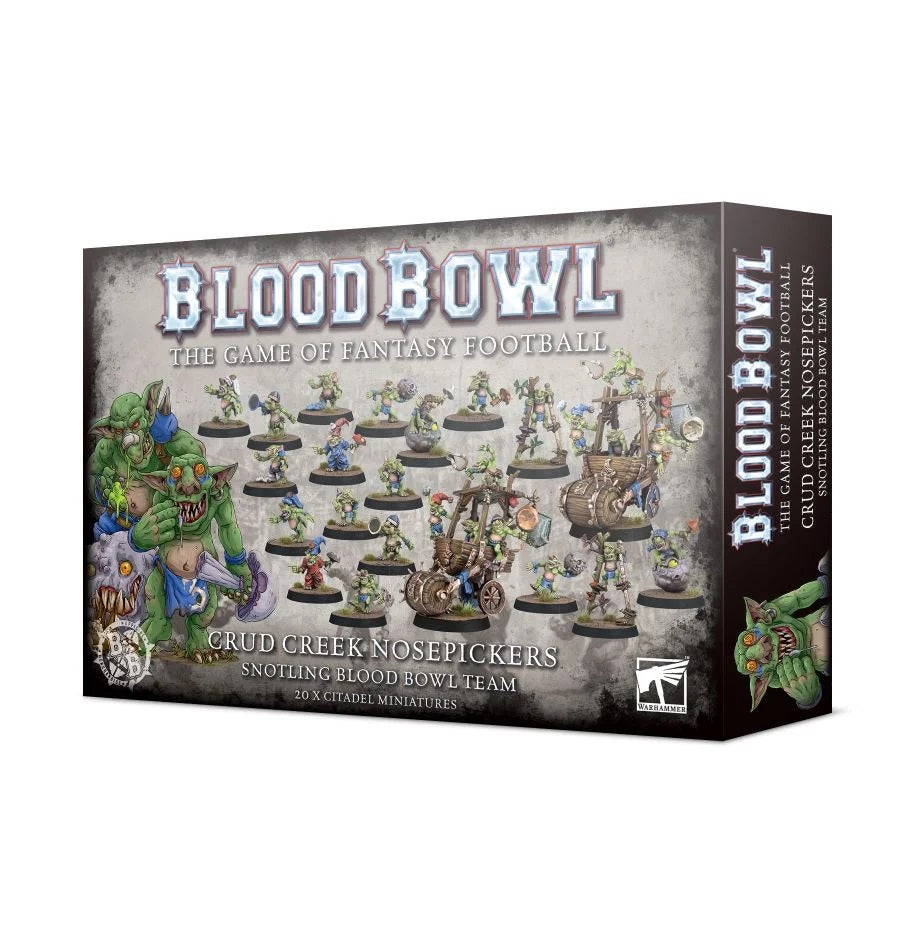 L'ÉQUIPE DE SNOTLING BLOOD BOWL – CRUD CREEK NOSEPICKERS