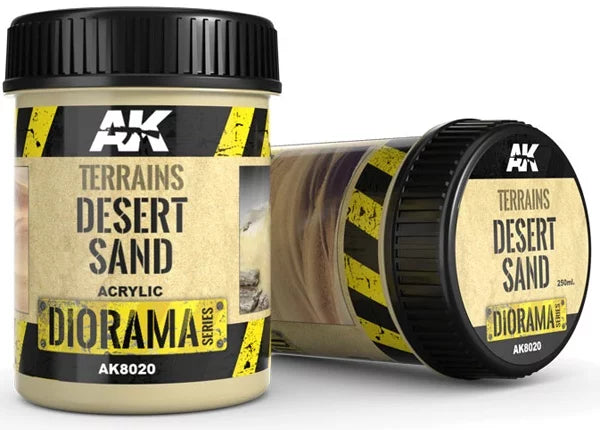 AK Interactive Terrains Desert Sand 250ml