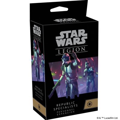 Star Wars Legion : Extension du personnel des spécialistes de la République