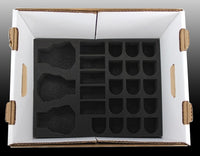 Battle Foam Large Stacker Box Empty - Black (BF-LSBB-BE)