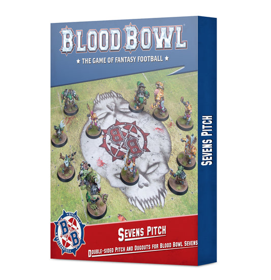 TERRAIN À SEPT : TERRAIN À DOUBLE FACE ET ARBRES POUR LE BLOOD BOWL À SEPT