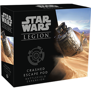 Star Wars Legion : capsule de sauvetage écrasée